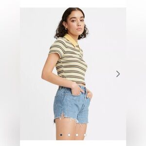 Levi’s 501® ORIGINAL FIT HIGH RISE WOMEN'S SHORTS. Size W32.